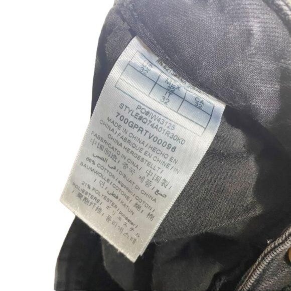 Guess Black Raw Hem Jeans - Picture 3 of 8